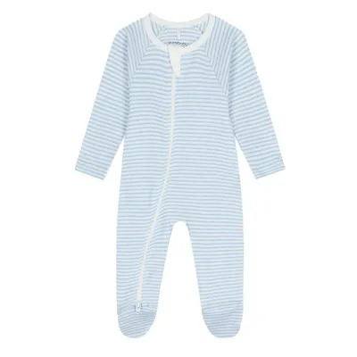 BLUE & WHITE STRIPE SLEEPER 2WAY FRONT CLOUSURE / PP1029ES BLUE & WHITE STRIPE SLEEPER 2WAY FRONT CLOUSURE / PP1029ES