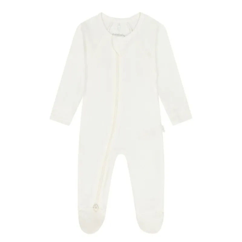 OFF WHITE SLEEPER BEAR FACE PRINT 2WAY FRONT CLOSURE / PP1029ES