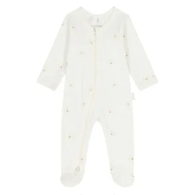 OFF WHITE SLEEPER BEAR FACE PRINT 2WAY FRONT CLOSURE / PP1029ES
