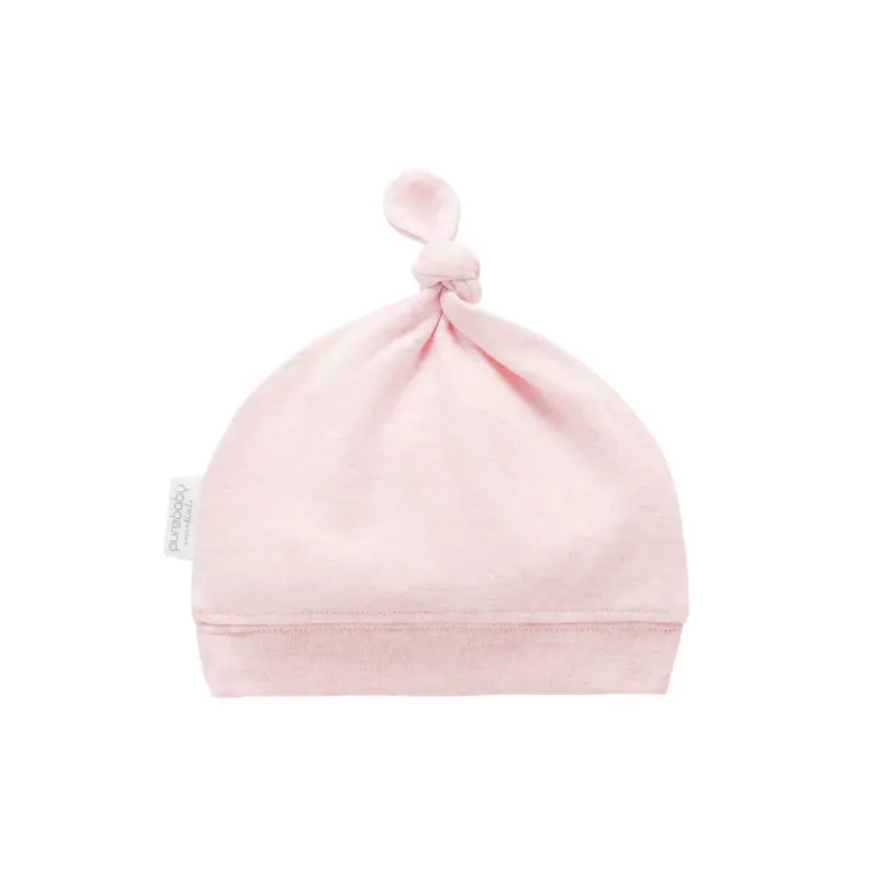PINK KNOT PULLON HAT / PE1011ES