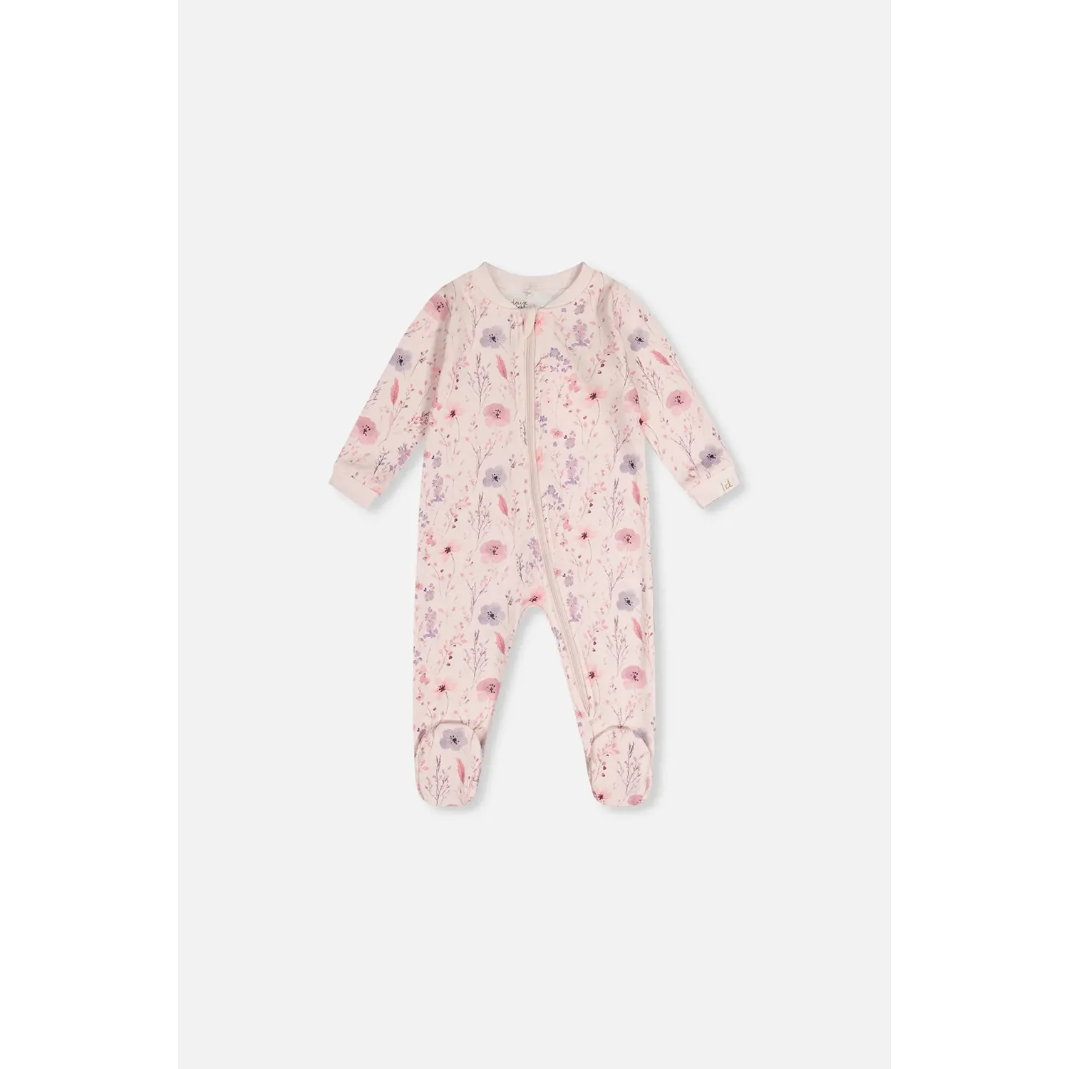 PINK SLEEPER FLOWER GARDEN PRINT 2WAY ZIP CLOSURE / J20PA40-2J235