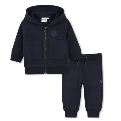 2PC NAVY HOODED TRACKSUIT / J53512-849