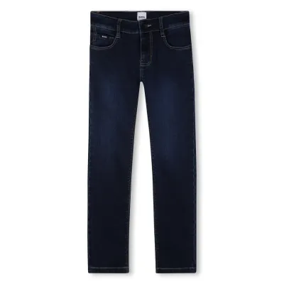 BLUE DENIM PANT SLIM FIT STRETCH / J53355-Z07