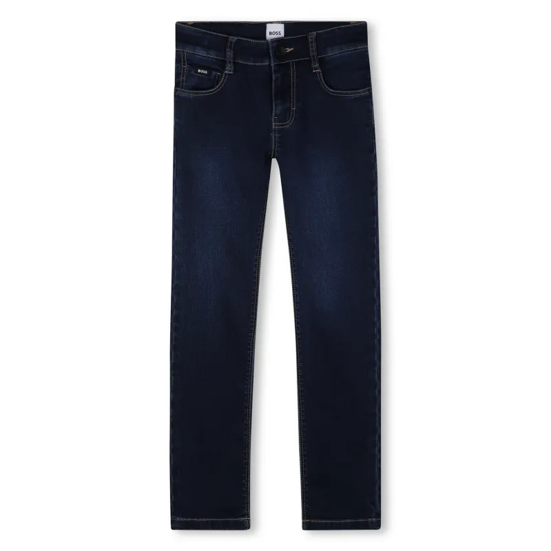 BLUE DENIM PANT SLIM FIT STRETCH / J53355-Z07