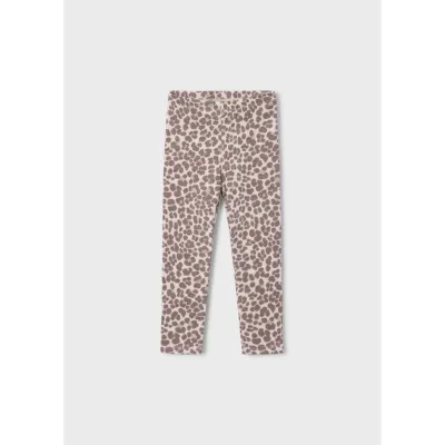 BEIGE & BROWN PAW PRINT LEGGING / 4701-072