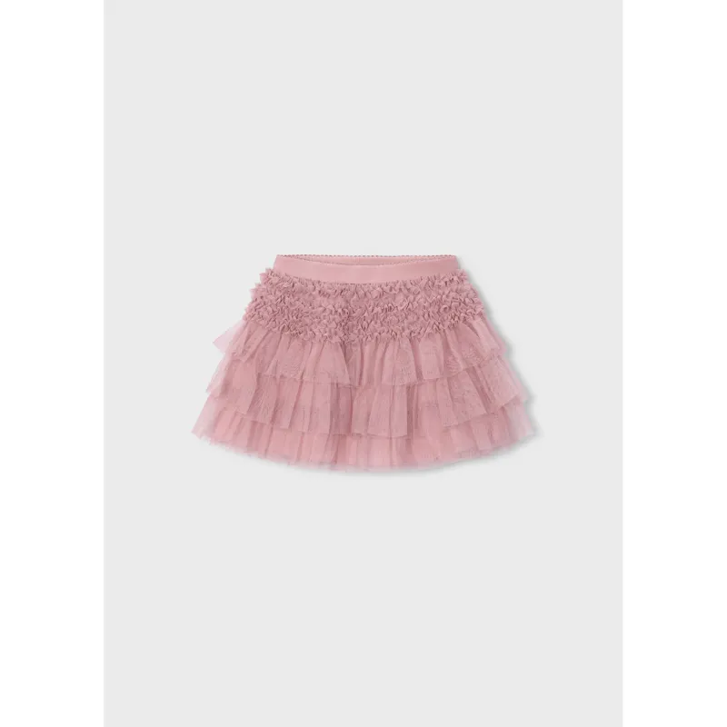 PINK TULLE SKIRT LAYERED / 4906-089