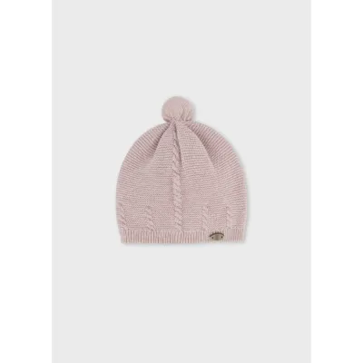BABY ROSE KNIT HAT / 9127-029
