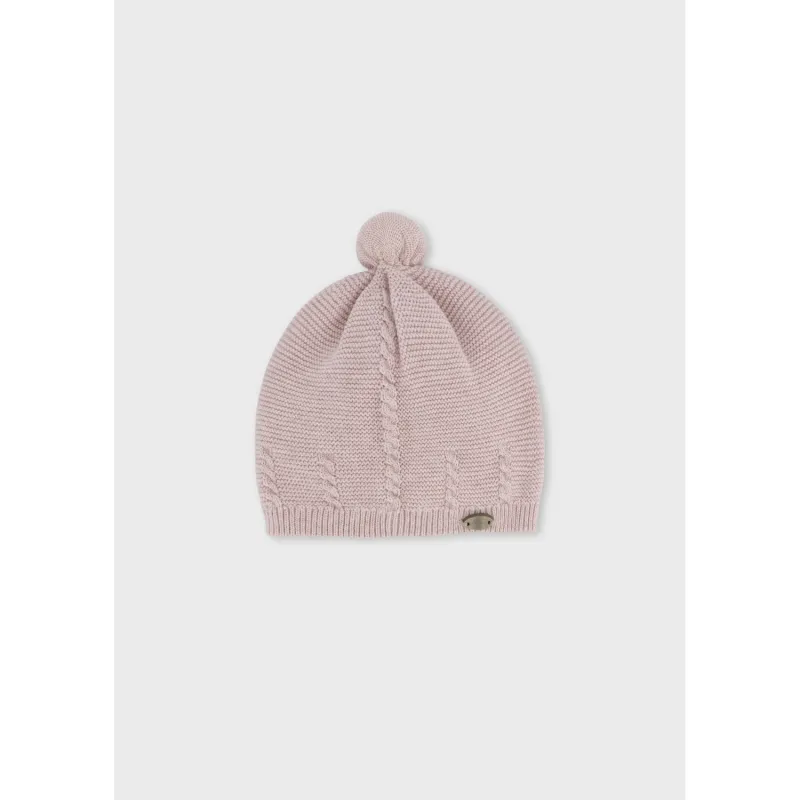BABY ROSE KNIT HAT / 9127-029