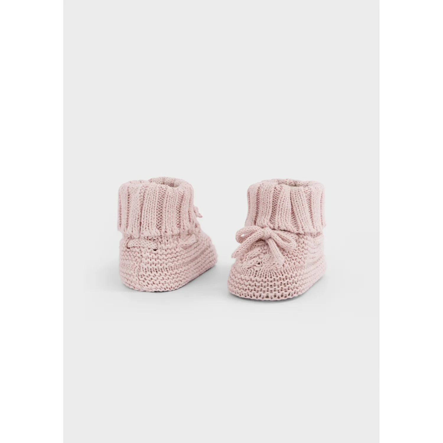 BABY ROSE KNIT BOOTIES / 9167-029