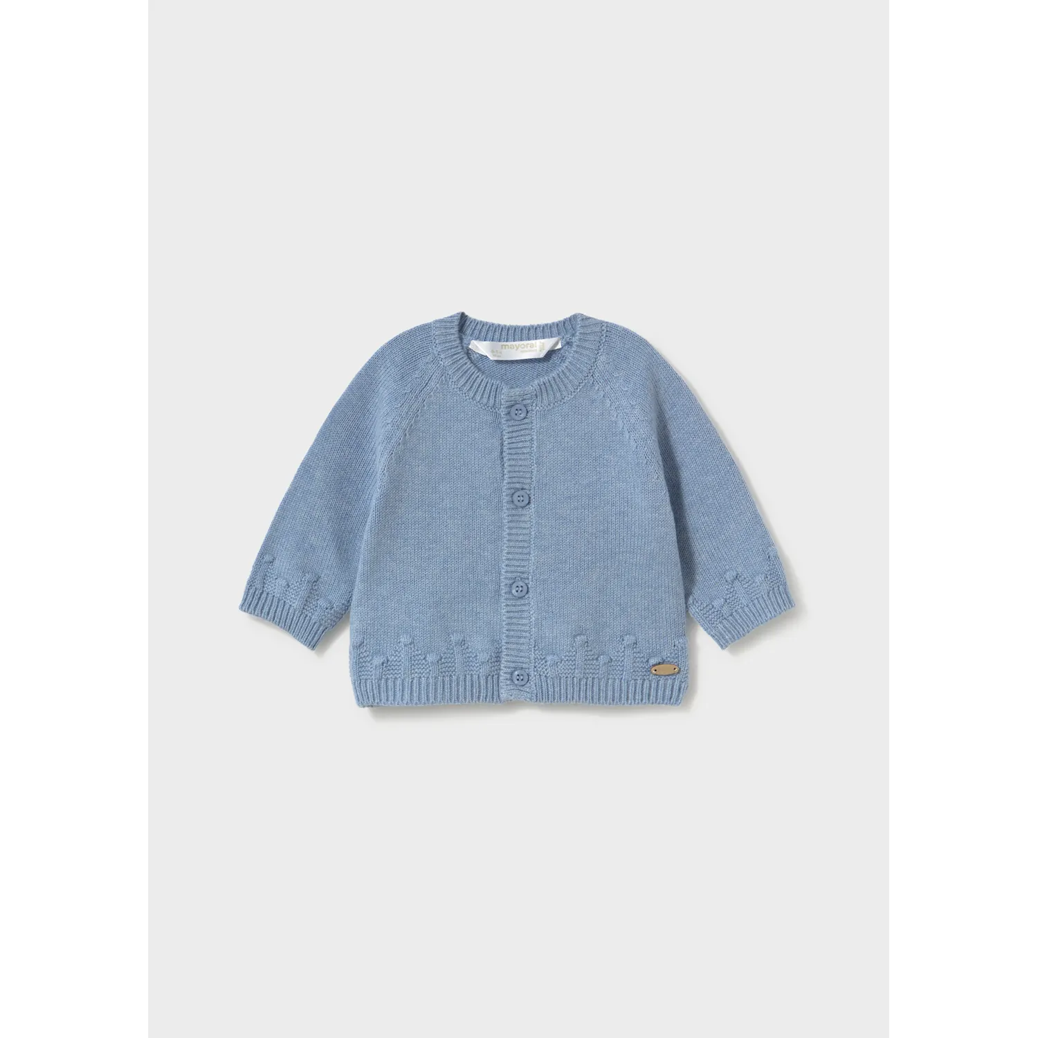 BLUE KNIT CARDIGAN / 2304-042