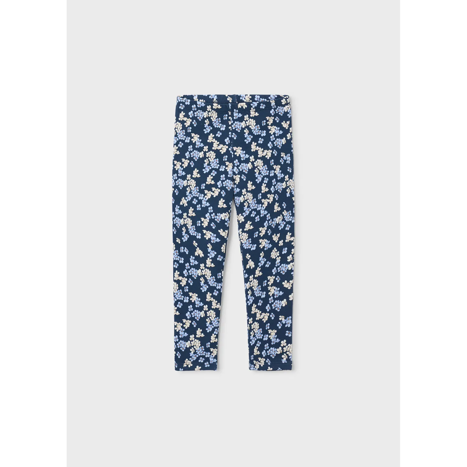 NAVY FLORAL PRINTED LEGGING / 4729-022