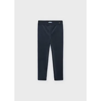 NAVY VELVET LEGGING / 712-083