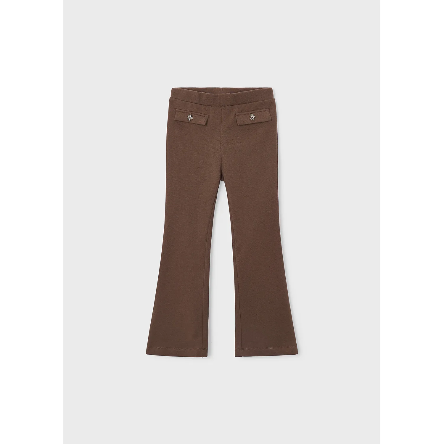 S10485MAY / 4731-030 BROWN FLEECE LEGGING FLAIR
