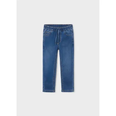 MEDIUM BLUE SOFT JOGGER DENIM / 4503-033