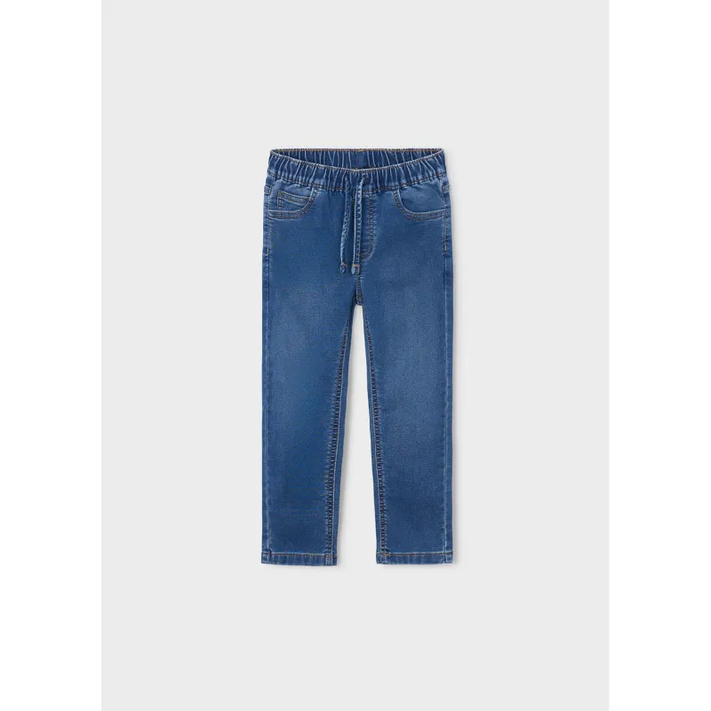 MEDIUM BLUE SOFT JOGGER DENIM / 4503-033