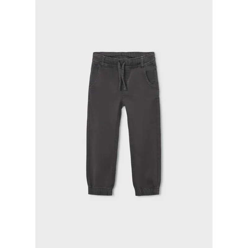GREY SOFT JOGGER PANT SUPER STRETCH / 4511-062