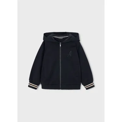 BLACKHOODED FLEECE CARDIGAN / 4476-096 BLACKHOODED FLEECE CARDIGAN / 4476-096