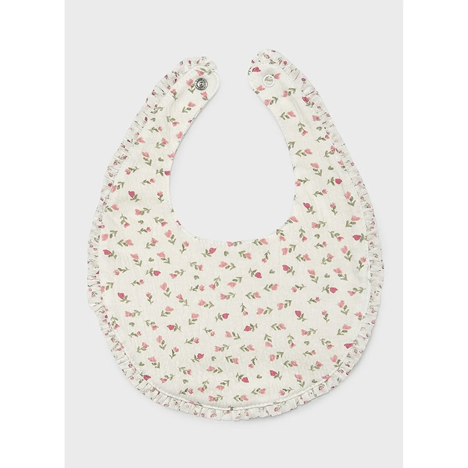 BIEGE FLORAL PRINT BIB / 9139-063A BIEGE FLORAL PRINT BIB / 9139-063A