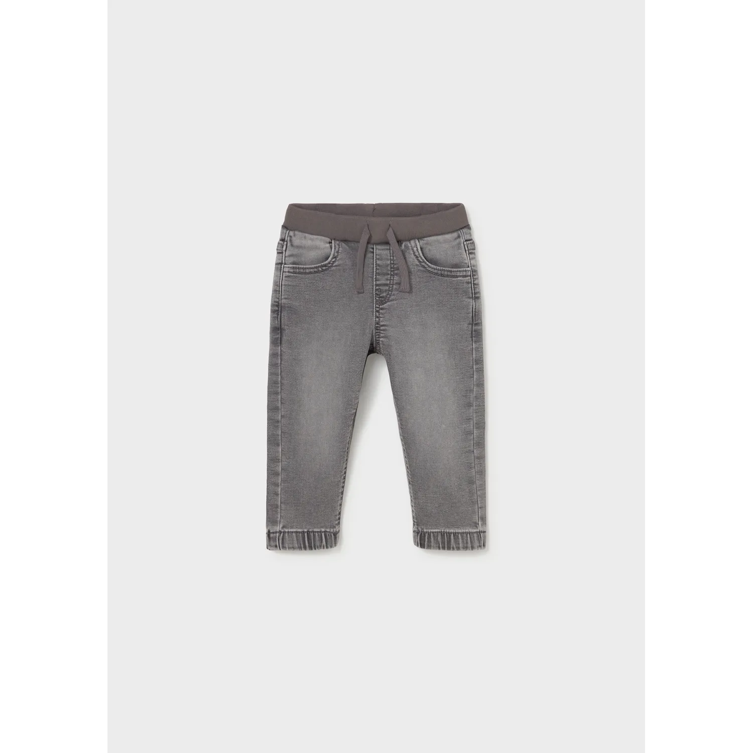 MEDIUM GREY SOFT DENIM JOGGER PANT / 2543-067