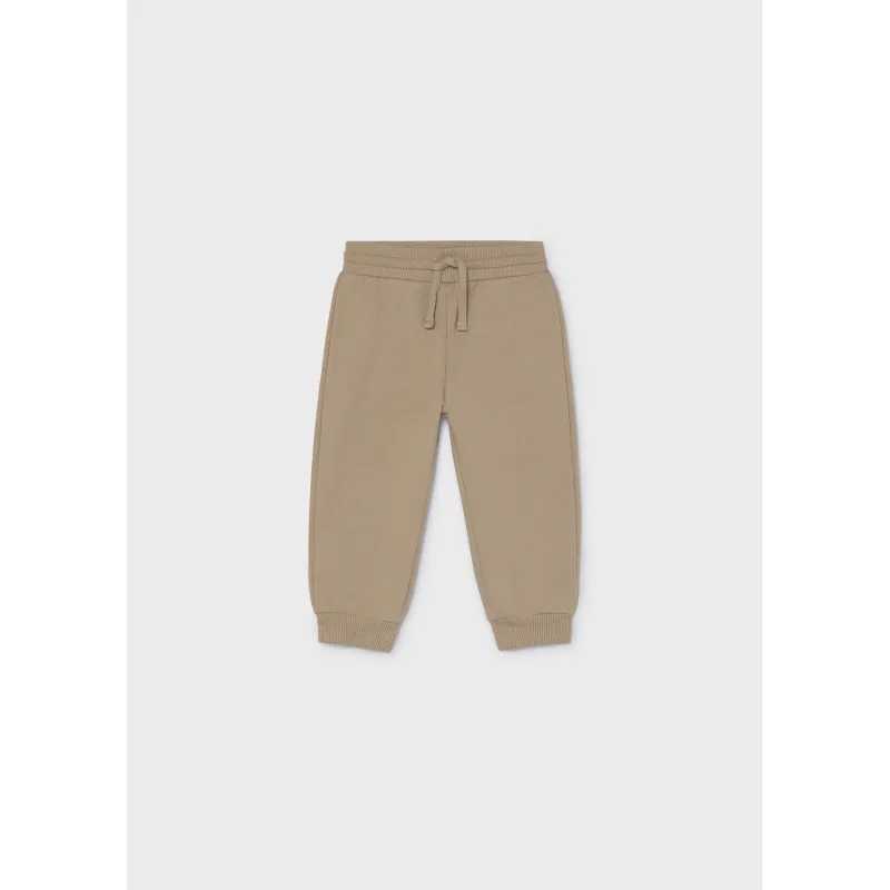 TAN FLEECE JOGGING PANT CUFFED / 704-050