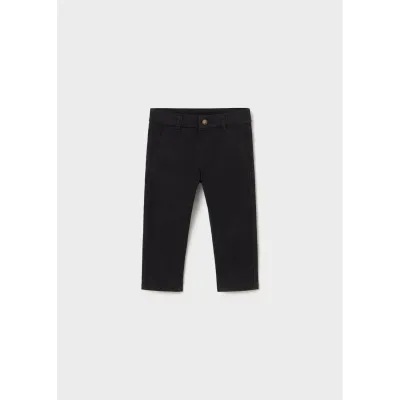 BLACK CHINO PANT / 521-038