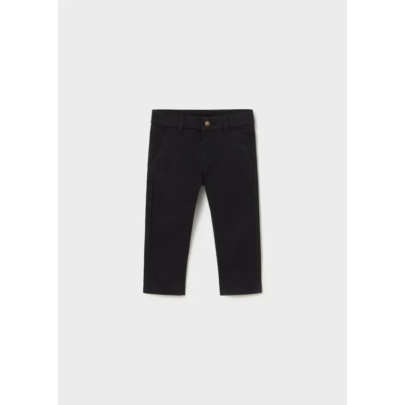 BLACK CHINO PANT / 521-038