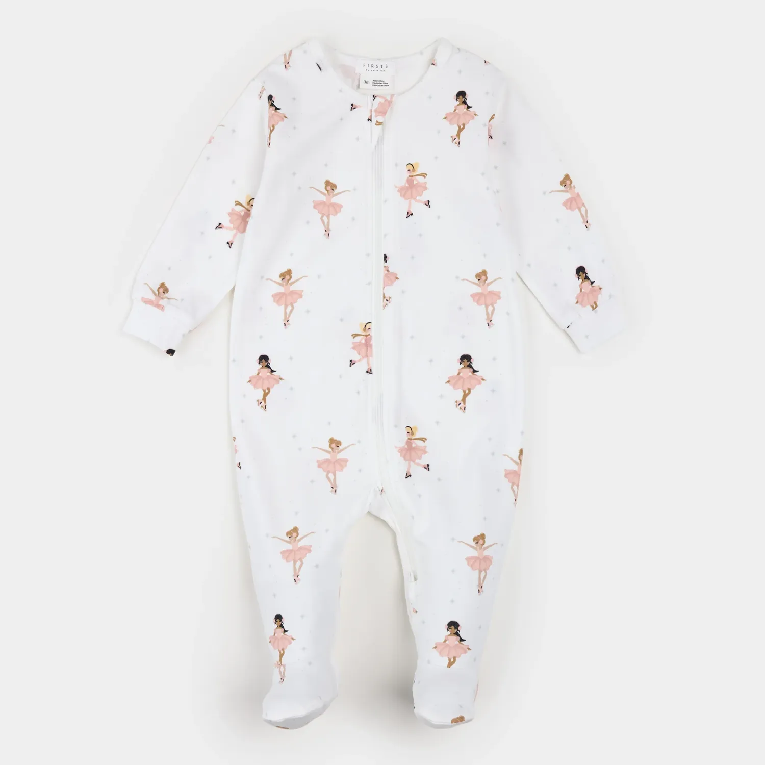 OWH OFF WHITE SLEEPER PINK BALLERINA PRINT / 26FGL37P16/B