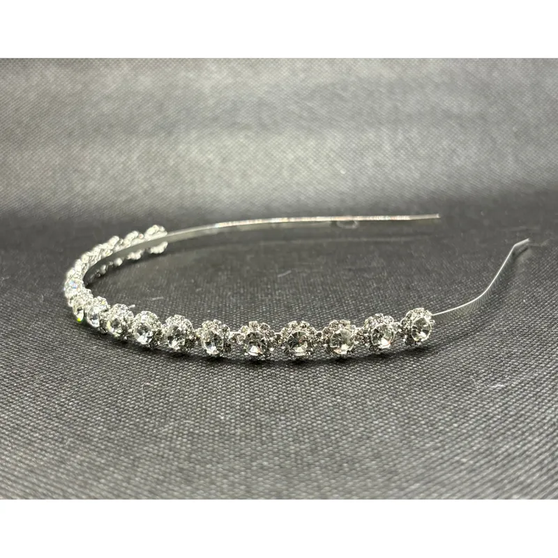 RHINESTONE HEADBAND FLOWERS / 0