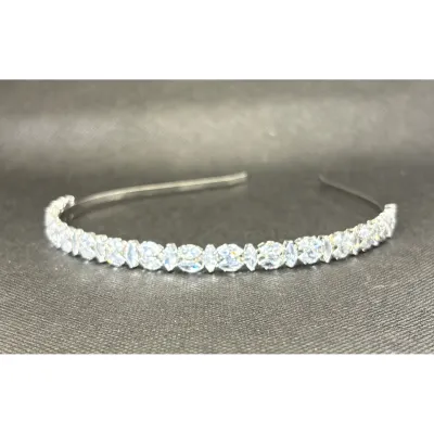 RHINESTONE HEADBAND OVAL SHAPE / 0