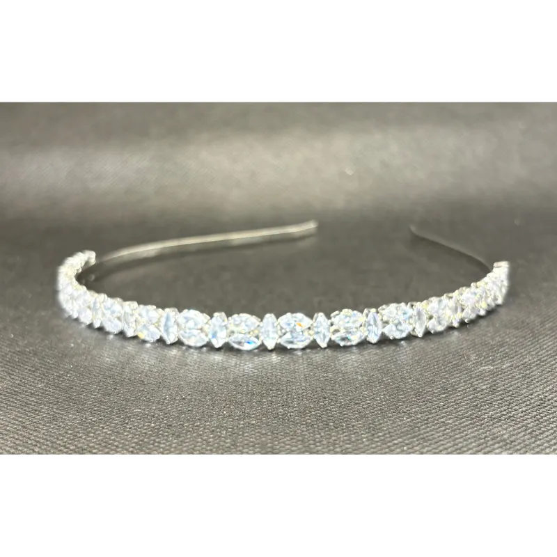 RHINESTONE HEADBAND OVAL SHAPE / 0