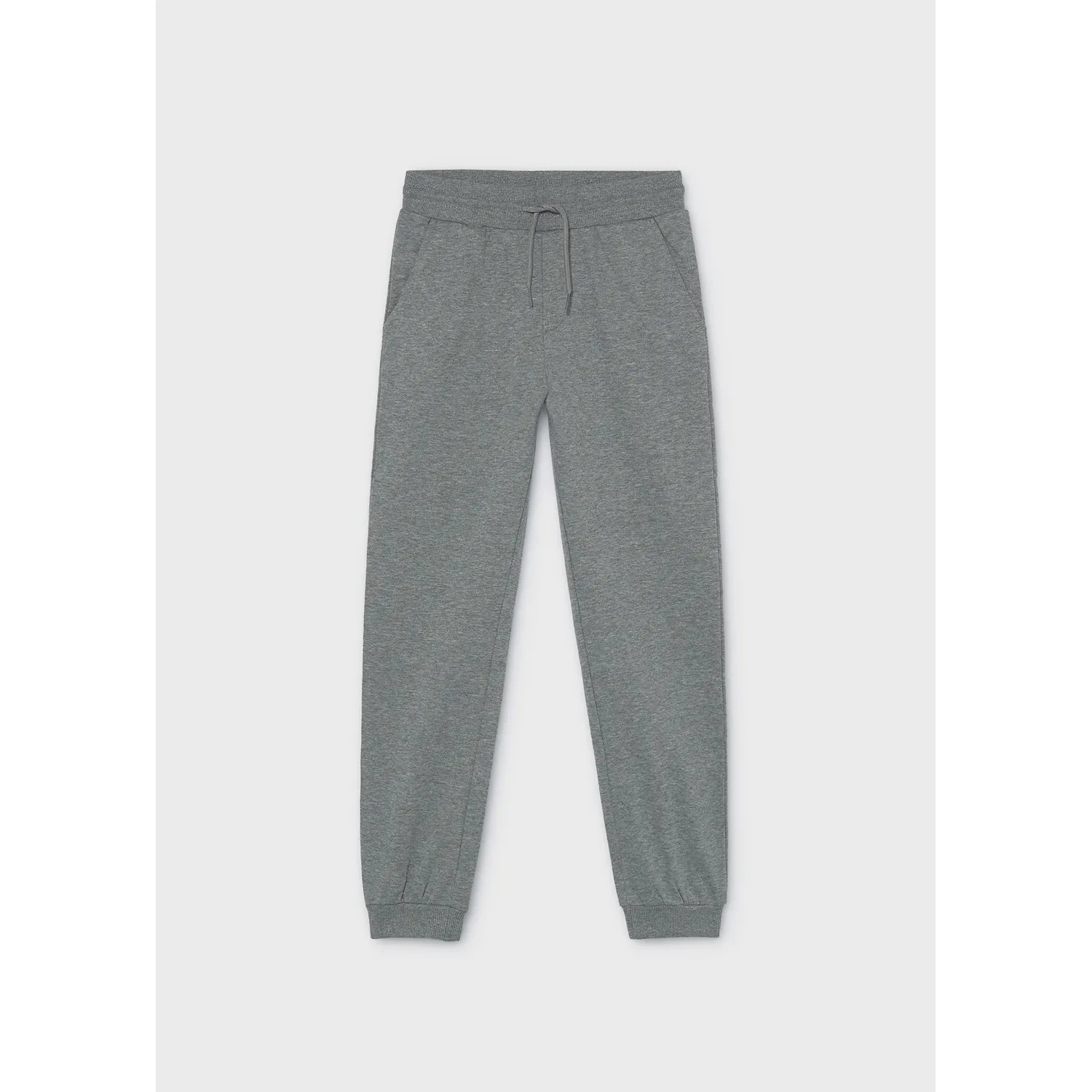 HEATHER GREY CUFFED FLEECE PANT / 705-048