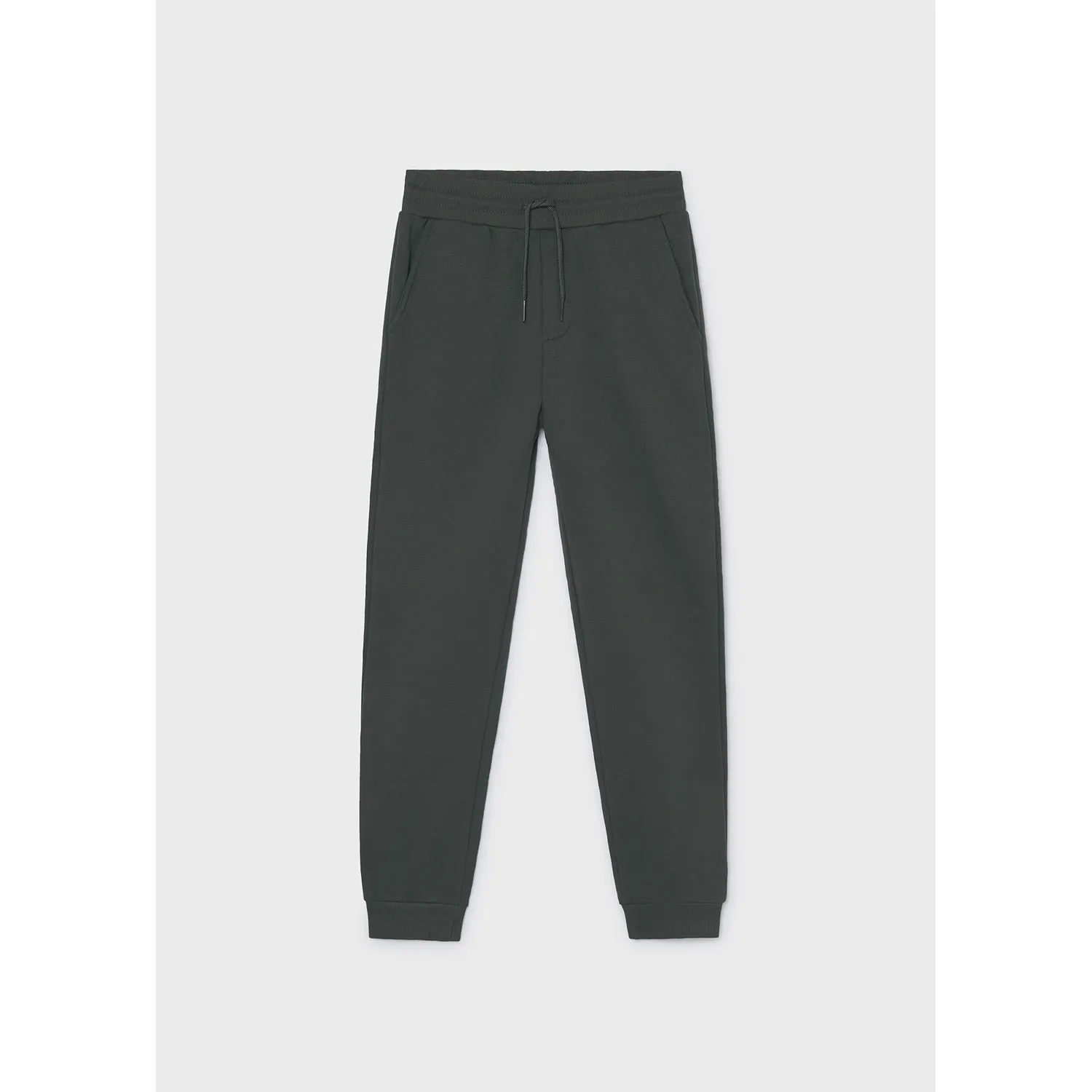 GREEN FLEECE CUFFED PANT / 7050-47