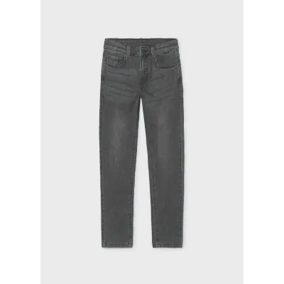 DARK GREY DENIM PANT SLIM FIT / 516-016