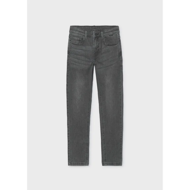 DARK GREY DENIM PANT SLIM FIT / 516-016