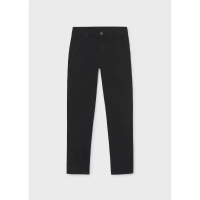 BLACK CHINO PANT / 530-035