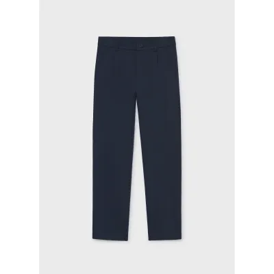 NAVY CHINO PANT RELAXED FIT / 7516-097