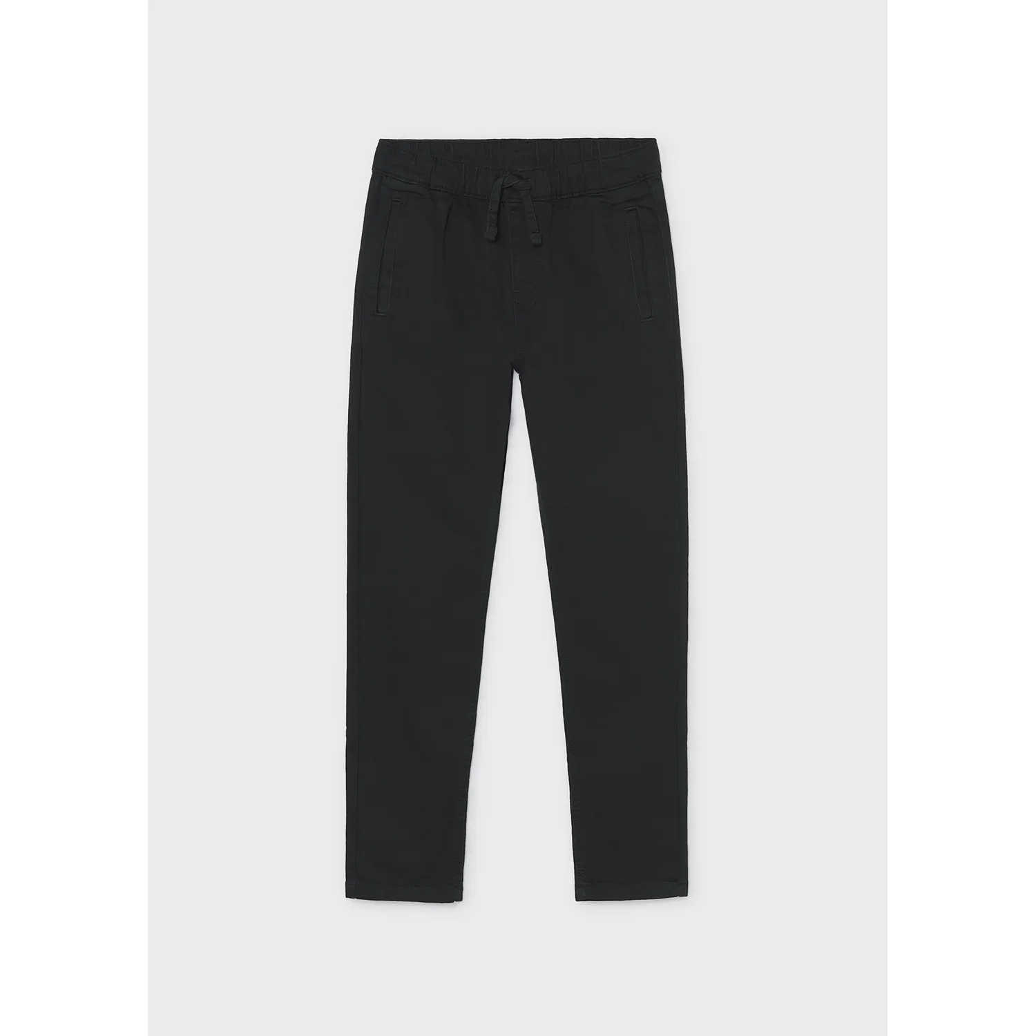 BLACK SOFT JOGGER PANT STRETCH / 7507-097