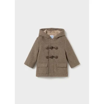 BROWN HOODED TRENCHCOAT / 2426-038 BROWN HOODED TRENCHCOAT / 2426-038
