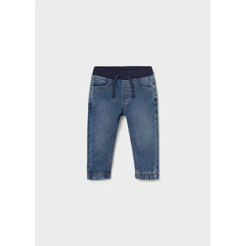 MEDIUM BLUE SOFT JOGGER PANT / 2543-069