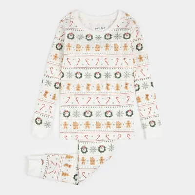 2PC PYJAMA HOLIDAY PRINT / 25HRS50Q05/Y