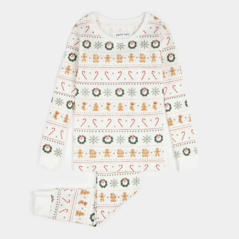 2PC PYJAMA HOLIDAY PRINT / 25HRS50Q05/Y