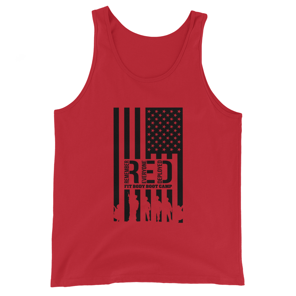 RED Unisex Premium Tank