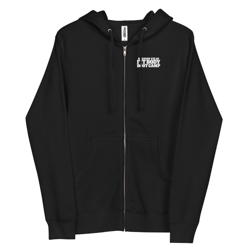 Unisex Zipper Hoodie