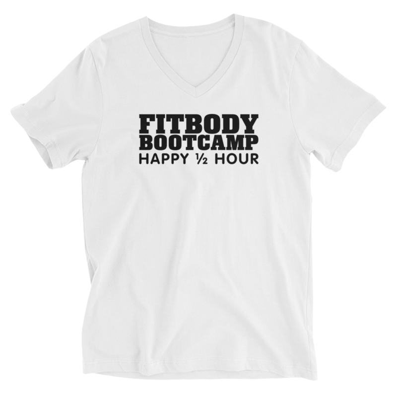 Happy 1/2 Hour V-Neck Tee