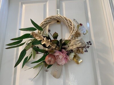 Luxe Botanical Chic Christmas Wreath