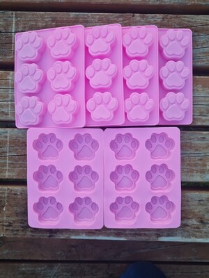 Large Paw Moulds