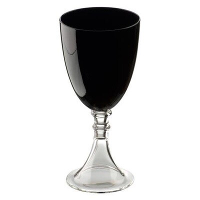 Veranda Black Goblet 16 oz