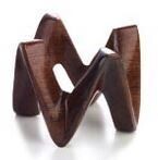 Crown Teak Napkin Rings Set of 4