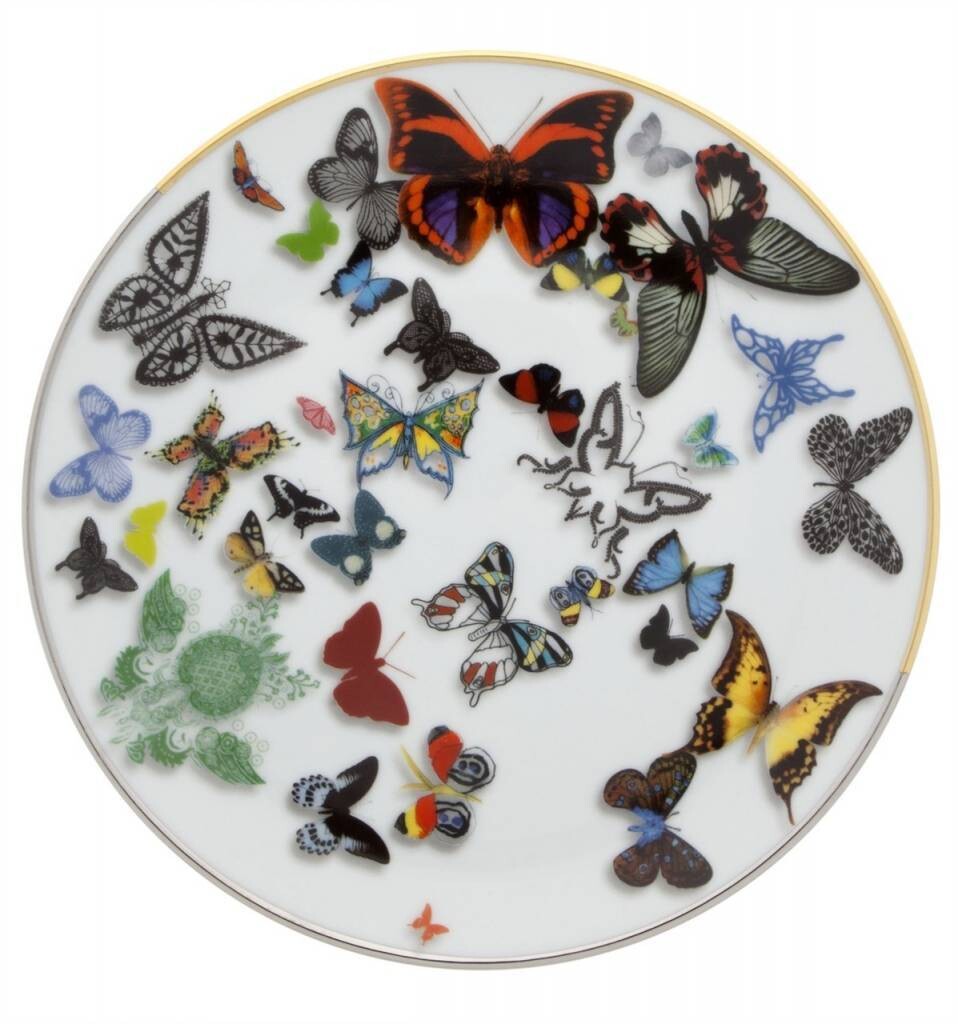 Christian Lacroix Butterfly Parade Salad plate