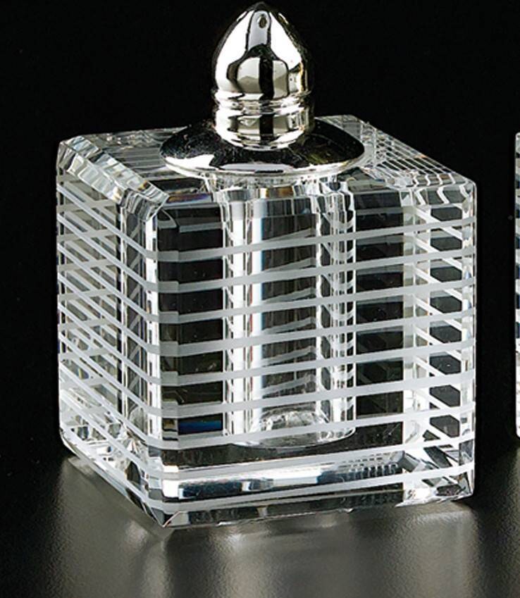 Horizontal Lines Silver S&P shakers